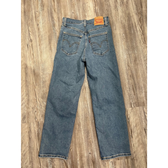 Levi's ribcage straight ankle jeans size 27 - Picture 2 of 8
